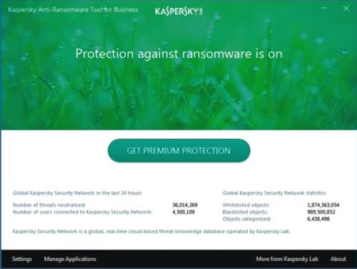 Kaspersky anti-ransomware tool for home and business