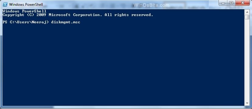 window powershell is also known as command prompt