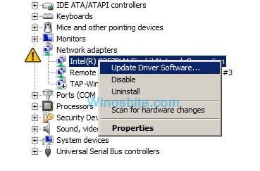 Update device driver