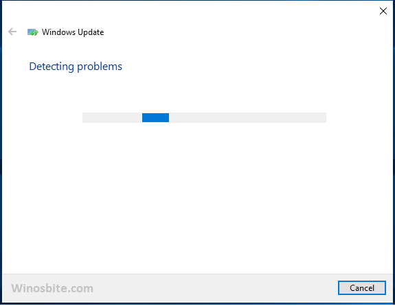 Windows troubleshoot program running