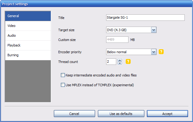DVD Flick is a free software to Burn CD and DVD in Windows PC