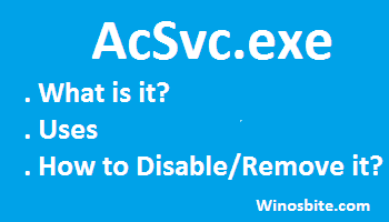 AcSvc.exe file information