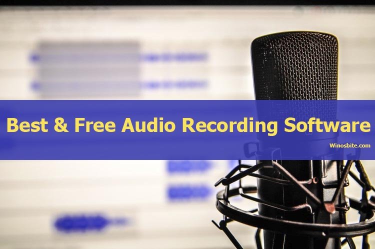 Best audio recording software