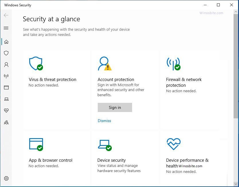 Windows 10 Defender Antivirus