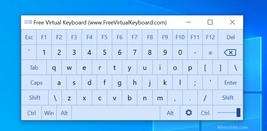 free virtual keyboard