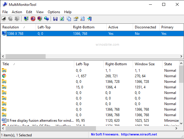 MultiMonitorTool 2.10 download the new version for windows