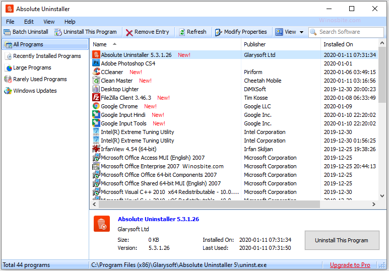 instal the new version for windows Wise Program Uninstaller 3.1.5.259