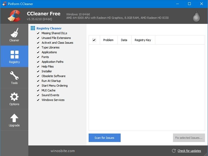 free registry cleaner for mac