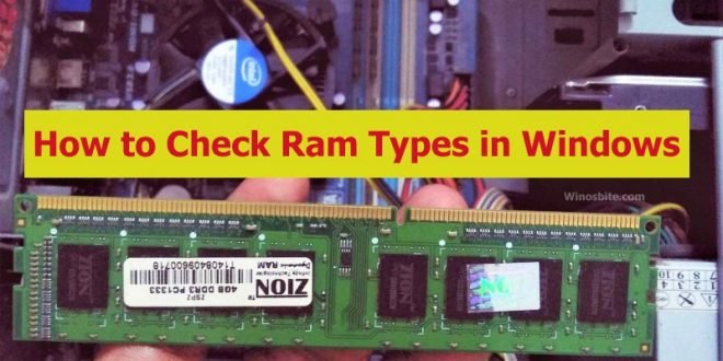how to check ram type on windows 10