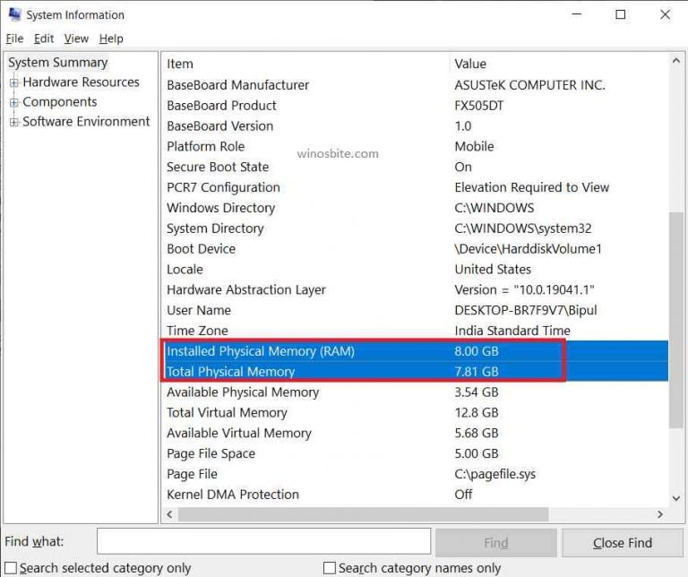 5 Ways to check Ram type on a Windows 10 PC