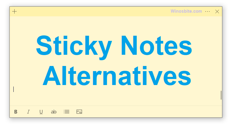 sticky notes for desktop windows 7