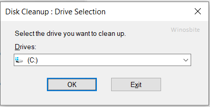 compress your os drive disk cleanup undo
