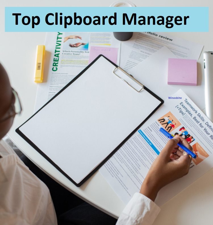 Top clipboard manager